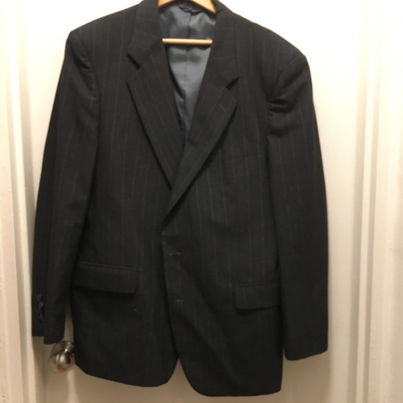 Men’s R46- W41 grey pinstripe suit- jacket and pants - Picture 7 of 15